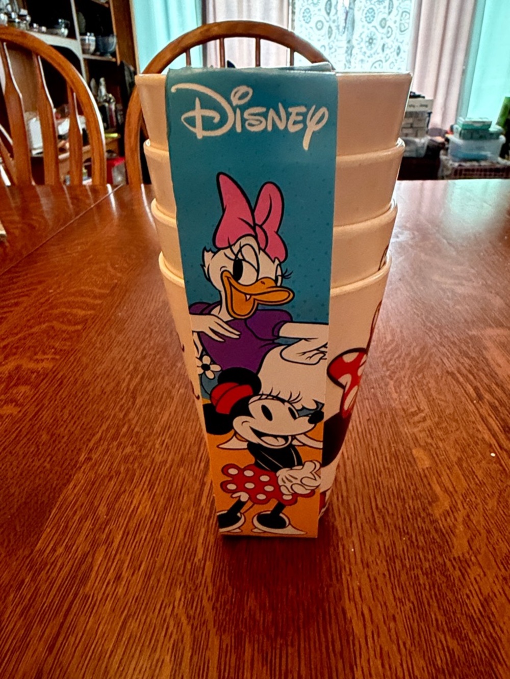 Disney Cream Minnie Mouse eco-friendly drinking cups